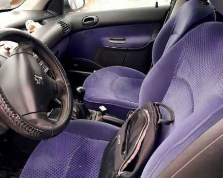 Серый Пежо 206, объемом двигателя 1.9 л и пробегом 308 тыс. км за 2500 $, фото 10 на Automoto.ua