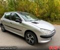 Серый Пежо 206, объемом двигателя 1.4 л и пробегом 175 тыс. км за 2850 $, фото 1 на Automoto.ua