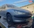 Серый Пежо 206, объемом двигателя 1.1 л и пробегом 185 тыс. км за 800 $, фото 1 на Automoto.ua