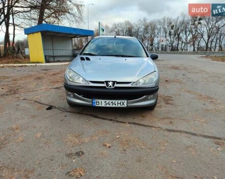 Серый Пежо 206, объемом двигателя 1.12 л и пробегом 154 тыс. км за 2900 $, фото 9 на Automoto.ua