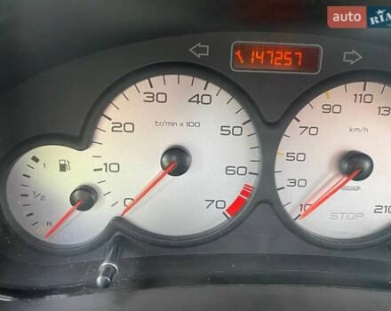 Серый Пежо 206, объемом двигателя 1.1 л и пробегом 150 тыс. км за 3000 $, фото 10 на Automoto.ua