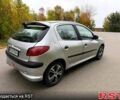 Серый Пежо 206, объемом двигателя 1.4 л и пробегом 175 тыс. км за 2850 $, фото 5 на Automoto.ua