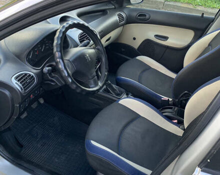 Серый Пежо 206, объемом двигателя 1.36 л и пробегом 115 тыс. км за 2500 $, фото 14 на Automoto.ua