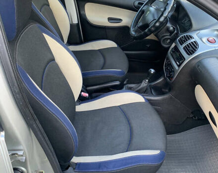 Сірий Пежо 206, об'ємом двигуна 1.36 л та пробігом 115 тис. км за 2500 $, фото 21 на Automoto.ua