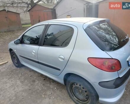 Сірий Пежо 206, об'ємом двигуна 1.4 л та пробігом 184 тис. км за 4200 $, фото 10 на Automoto.ua