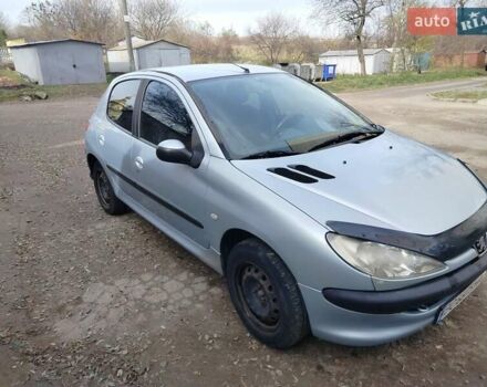 Сірий Пежо 206, об'ємом двигуна 1.4 л та пробігом 184 тис. км за 4200 $, фото 6 на Automoto.ua