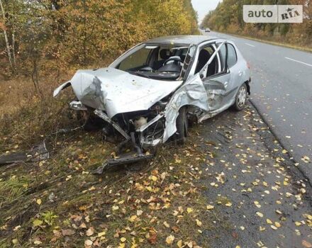 Сірий Пежо 206, об'ємом двигуна 1.4 л та пробігом 210 тис. км за 1400 $, фото 1 на Automoto.ua