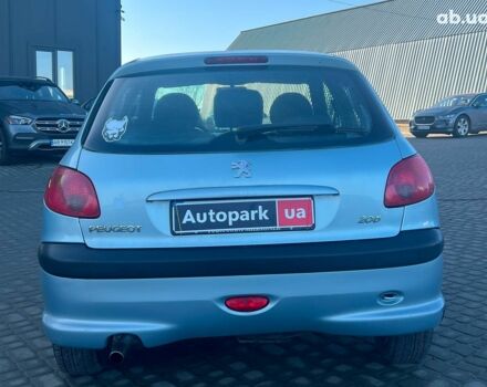 Сірий Пежо 206, об'ємом двигуна 1.2 л та пробігом 211 тис. км за 1300 $, фото 8 на Automoto.ua