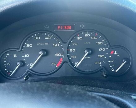 Сірий Пежо 206, об'ємом двигуна 1.2 л та пробігом 211 тис. км за 2300 $, фото 16 на Automoto.ua