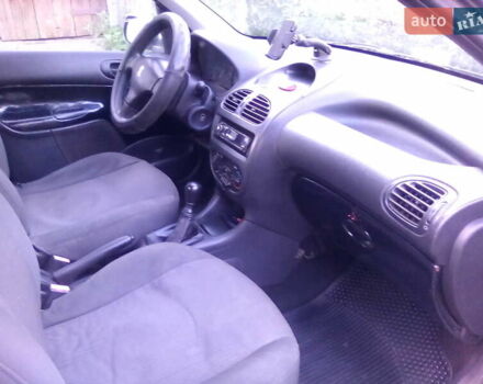 Серый Пежо 206, объемом двигателя 1.4 л и пробегом 220 тыс. км за 3400 $, фото 6 на Automoto.ua