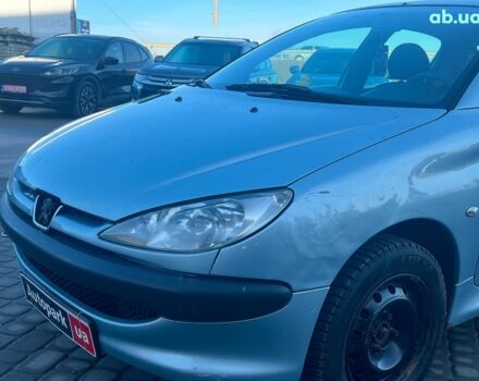 Сірий Пежо 206, об'ємом двигуна 1.2 л та пробігом 211 тис. км за 1300 $, фото 3 на Automoto.ua