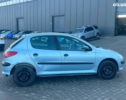 Сірий Пежо 206, об'ємом двигуна 1.2 л та пробігом 211 тис. км за 1300 $, фото 10 на Automoto.ua