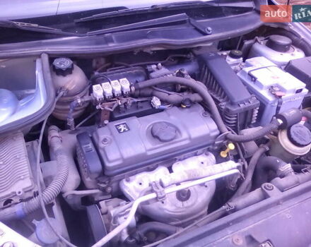 Серый Пежо 206, объемом двигателя 1.4 л и пробегом 220 тыс. км за 3400 $, фото 5 на Automoto.ua