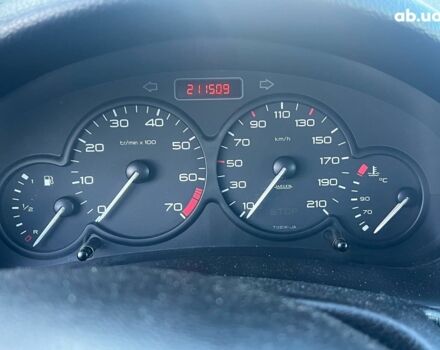 Сірий Пежо 206, об'ємом двигуна 1.2 л та пробігом 211 тис. км за 1300 $, фото 16 на Automoto.ua