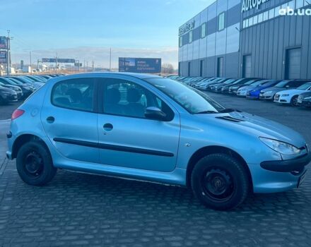 Сірий Пежо 206, об'ємом двигуна 1.2 л та пробігом 211 тис. км за 1300 $, фото 11 на Automoto.ua