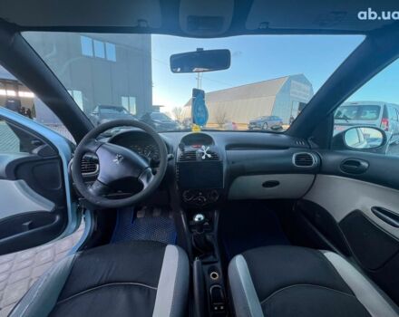 Сірий Пежо 206, об'ємом двигуна 1.2 л та пробігом 211 тис. км за 1300 $, фото 25 на Automoto.ua