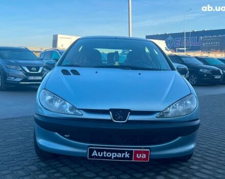 Сірий Пежо 206, об'ємом двигуна 1.2 л та пробігом 211 тис. км за 1300 $, фото 14 на Automoto.ua