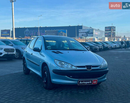 Сірий Пежо 206, об'ємом двигуна 1.2 л та пробігом 211 тис. км за 1300 $, фото 13 на Automoto.ua