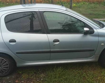 Сірий Пежо 206, об'ємом двигуна 1.4 л та пробігом 220 тис. км за 3500 $, фото 5 на Automoto.ua