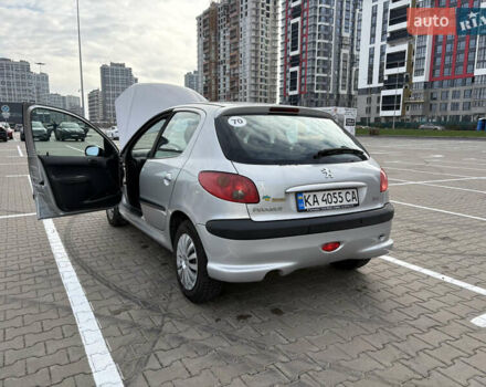 Сірий Пежо 206, об'ємом двигуна 1.4 л та пробігом 160 тис. км за 4000 $, фото 14 на Automoto.ua
