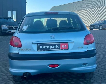 Сірий Пежо 206, об'ємом двигуна 1.2 л та пробігом 211 тис. км за 2300 $, фото 8 на Automoto.ua