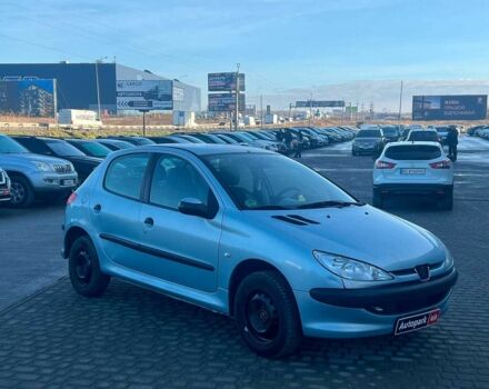 Сірий Пежо 206, об'ємом двигуна 1.2 л та пробігом 211 тис. км за 2300 $, фото 12 на Automoto.ua