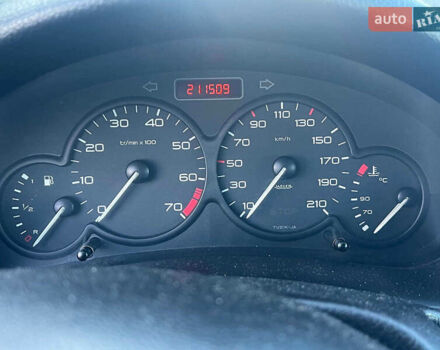 Сірий Пежо 206, об'ємом двигуна 1.2 л та пробігом 211 тис. км за 1300 $, фото 16 на Automoto.ua