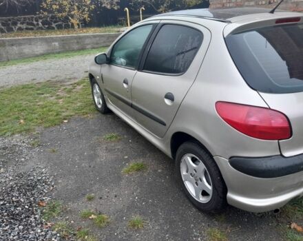 Сірий Пежо 206, об'ємом двигуна 1.4 л та пробігом 100 тис. км за 2500 $, фото 2 на Automoto.ua