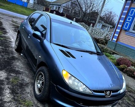 Сірий Пежо 206, об'ємом двигуна 1.4 л та пробігом 320 тис. км за 2500 $, фото 5 на Automoto.ua