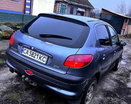 Сірий Пежо 206, об'ємом двигуна 1.4 л та пробігом 320 тис. км за 2500 $, фото 2 на Automoto.ua
