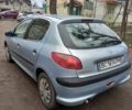 Серый Пежо 206, объемом двигателя 1.4 л и пробегом 169 тыс. км за 3750 $, фото 8 на Automoto.ua