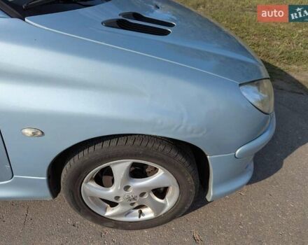 Сірий Пежо 206, об'ємом двигуна 1.59 л та пробігом 246 тис. км за 4100 $, фото 8 на Automoto.ua