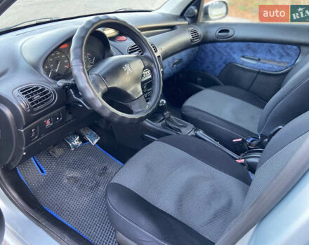 Серый Пежо 206, объемом двигателя 1.36 л и пробегом 173 тыс. км за 3350 $, фото 6 на Automoto.ua