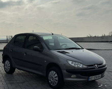 Серый Пежо 206, объемом двигателя 1.59 л и пробегом 90 тыс. км за 3399 $, фото 6 на Automoto.ua