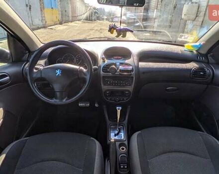 Сірий Пежо 206, об'ємом двигуна 1.36 л та пробігом 205 тис. км за 3200 $, фото 42 на Automoto.ua