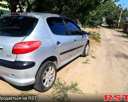 Серый Пежо 206, объемом двигателя 1.4 л и пробегом 0 тыс. км за 3300 $, фото 3 на Automoto.ua