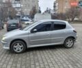 Серый Пежо 206, объемом двигателя 1.4 л и пробегом 165 тыс. км за 3500 $, фото 11 на Automoto.ua