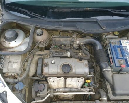 Серый Пежо 206, объемом двигателя 1.4 л и пробегом 260 тыс. км за 3000 $, фото 18 на Automoto.ua