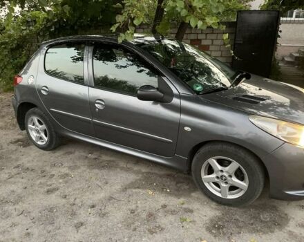 Сірий Пежо 206, об'ємом двигуна 1.1 л та пробігом 156 тис. км за 4200 $, фото 1 на Automoto.ua