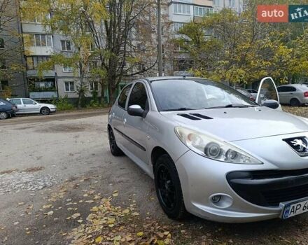 Сірий Пежо 206, об'ємом двигуна 1.4 л та пробігом 197 тис. км за 4699 $, фото 14 на Automoto.ua
