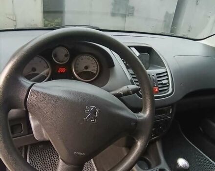 Сірий Пежо 206, об'ємом двигуна 1.4 л та пробігом 197 тис. км за 4699 $, фото 5 на Automoto.ua