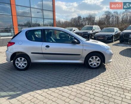 Серый Пежо 206, объемом двигателя 1.4 л и пробегом 137 тыс. км за 3900 $, фото 8 на Automoto.ua