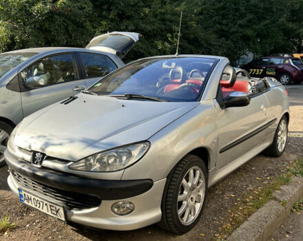 Серый Пежо 206, объемом двигателя 2 л и пробегом 210 тыс. км за 3700 $, фото 4 на Automoto.ua