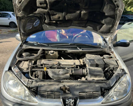 Серый Пежо 206, объемом двигателя 2 л и пробегом 210 тыс. км за 3700 $, фото 7 на Automoto.ua