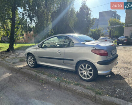 Серый Пежо 206, объемом двигателя 2 л и пробегом 210 тыс. км за 3700 $, фото 16 на Automoto.ua