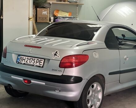 Серый Пежо 206, объемом двигателя 1.6 л и пробегом 181 тыс. км за 4000 $, фото 2 на Automoto.ua
