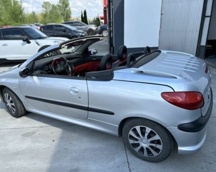 Сірий Пежо 206, об'ємом двигуна 1.6 л та пробігом 216 тис. км за 4000 $, фото 3 на Automoto.ua