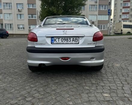 Сірий Пежо 206, об'ємом двигуна 1.6 л та пробігом 196 тис. км за 3800 $, фото 4 на Automoto.ua
