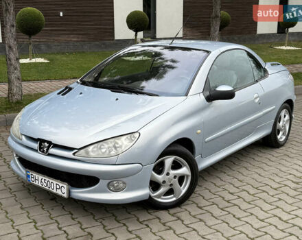 Серый Пежо 206, объемом двигателя 1.59 л и пробегом 197 тыс. км за 3850 $, фото 2 на Automoto.ua
