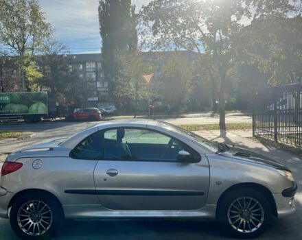 Серый Пежо 206, объемом двигателя 1.6 л и пробегом 220 тыс. км за 2854 $, фото 3 на Automoto.ua